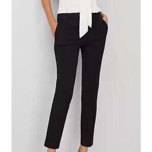 Ann Taylor The Eva Ankle Pant- The Navy- Size 6